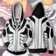thumbnail image 3 of Sudadera con capucha de Anime Bleach para hombre y mujer, sudadera con cremallera, sudadera con capucha de Kuchiki Byakuya Squad 6 Captain, disfraces de cosplay, ropa de calle Harajuku, 3 of 5