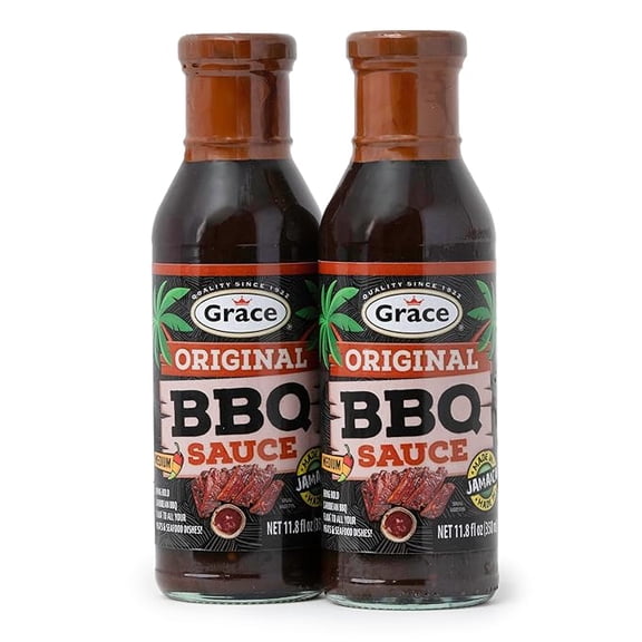 Grace BBQ &Marinade Sauces (Original BBQ 2 Pack)