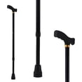 thumbnail image 1 of Bastón Ortopédico con Mango Alemán Ergonómico | Altura Ajustable de 60 a 97 cm | Aluminio Resistente y Base Antiderrapante para Mayor Seguridad (NEGRO), 1 of 8