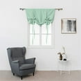 thumbnail image 2 of Clearance！Beppter Curtain Clearance 1PC Roman Curtain Beige Tie Up Curtains for Kids Room Small Windows Thermal Insulated Window Shades for Bathroom Kitchen Rod Pocket (30 X 46 Inches Long), 2 of 5