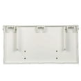 thumbnail image 5 of Gibraltar Mailboxes Windsor Small, Plastic, Wall Mount Mailbox, White, WMH00W04, 5 of 5