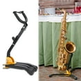 thumbnail image 4 of Sax Tripod Stand, Portable Foldable Saxophone Tripod Stand Adjustable Alto  Sax Metal Stand Suitable for Sax, 4 of 8