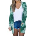 thumbnail image 2 of Turilly Women's Coats and Jackets Cardigans for Women Cover Up Lightweight Casual Blouses Open Front Cardigan with Pockets, 2 of 5