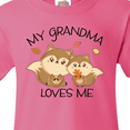 thumbnail image 4 of Inktastic My Grandma Loves Me with Cute Squirrels in Autumn Youth T-Shirt, 4 of 5