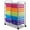 Multi-color, variant on Topbuy Rolling 15-Drawer Organizer Cart,Rolling cart/W Wheels