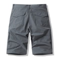 thumbnail image 5 of Men's Big & Tall Cargo Shorts Quick Dry Outdoor Hiking Shorts Lightweight Ripstop Fishing Travel Work Shorts with Zipper Pockets Multi-Pocket Utility Wear for Adventure, 5 of 8