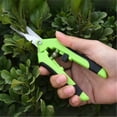 thumbnail image 3 of Elbourn 2-Pack Steel Pruning Shears Gardening Tools, Heavy Duty Scissors Tree Trimmer Hand Pruners for Yard, 3 of 7