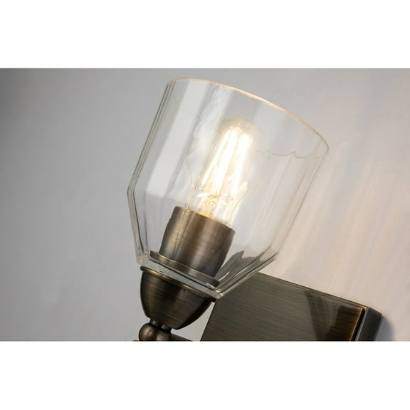 Lucas McKearn Felice 1-light Acorn-shaped Metal Bath Vanity Light in Dark Bronze