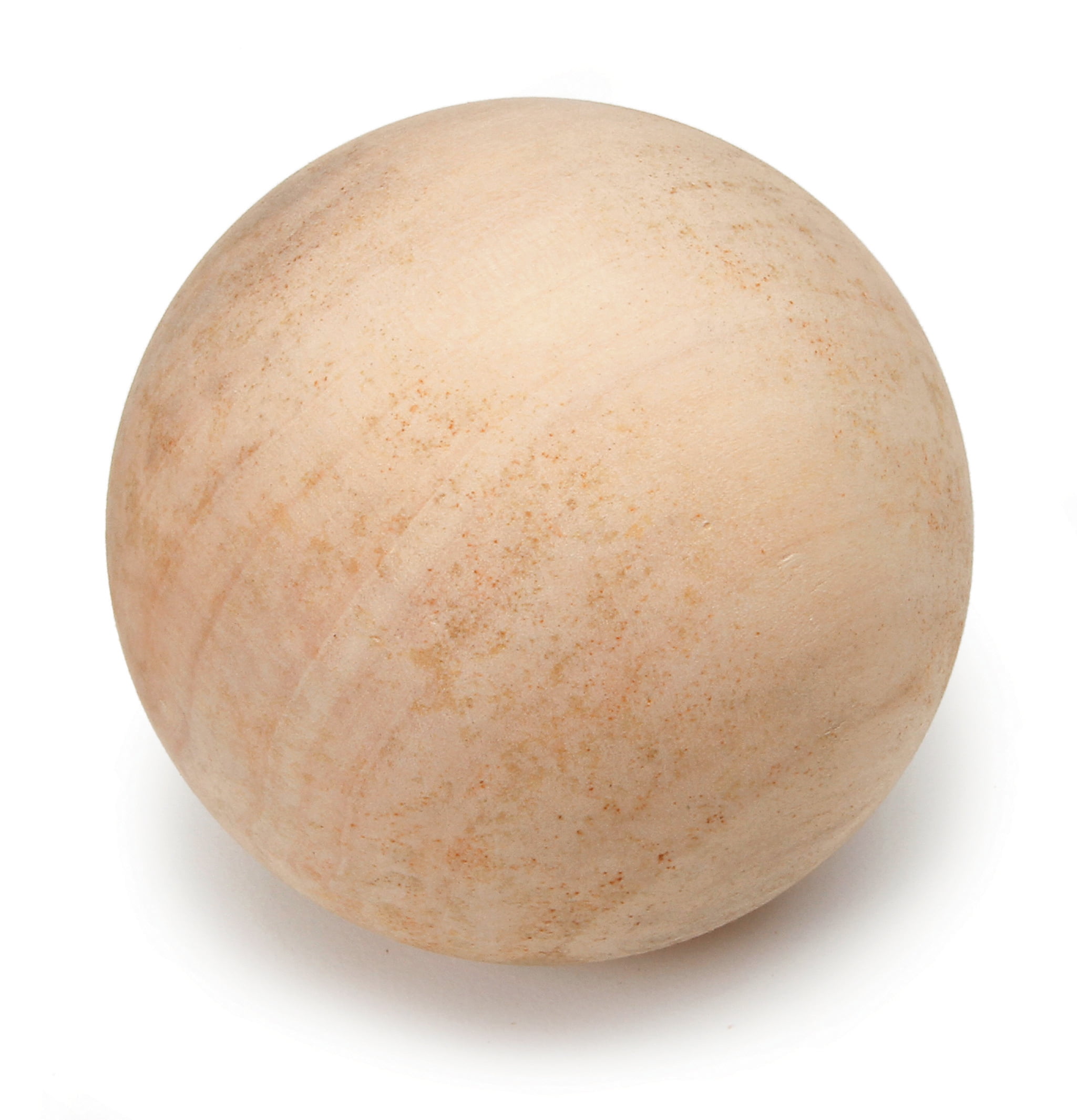Darice Unfinished Wood Round Ball, 3” (1pc) Ideal for Numerous Craft