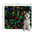 thumbnail image 3 of Decorative Washable Mat for Pet Accidents, Reusable Pad with Excellent Absorption and Grip (Plant patterns, 35"x41"), 3 of 8