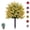 2, variant on Artificial Flowers, Artificial Violet for Outdoor Indoor Garden Home Decoration, No Fade Fake Floral Stakes, UV Resistant & Waterproof, for Garden Patio Home Decor