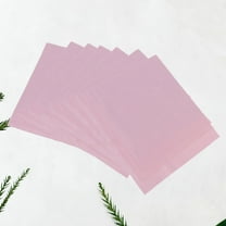 KONTONTY 100Pcs 10x10cm Microfiber Cleaning Cloths for Eyeglasses Sunglasses Camera Lens Cell Phones Musical Instruments(Pink)