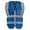 Blue, variant on GOGO 9 Pockets High Visibility Zipper Front Safety Vest With Reflective Strips, Meets ANSI Standards