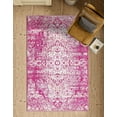 thumbnail image 6 of Unique Loom Charm Collection Area Rug - Unicorn (8' x 10' Rectangle Pink/Beige), 6 of 10