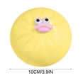 thumbnail image 3 of Twfbrm Dumpling Stress Ball, 4 Inch Soft Giant Squashy Dumpling with Slow Rising Effect, Steamed Stuffed Bun Anxiety Relief Sensory Fidget Toys, Squeeze Dough Decompression Toy for Adults, 3 of 5