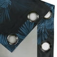 thumbnail image 4 of Ambesonne Grommet Curtain, , 50"x120", Charcoal Grey Azure Blue, 4 of 5