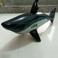 thumbnail image 4 of Floating Shark Float Toy Kids Adults Inflatable Water Swimming Pool Simulation Whale Fish Animals Toys Pool Accessories 1pcs, 4 of 6