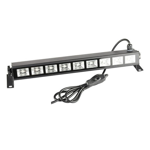 36W LED Black UV Light Party Bar Fluorescent Glow In Dark Party For Christmas Halloween Blackligh Party Stage DJ Lamp 40CM ,Easy to Install