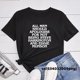 thumbnail image 2 of Eddie Munson Stranger Things T-Shirt Vintage Letter Print All Men Should Apologise T Shirt O Neck Women Summer Tees, 2 of 5