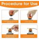 thumbnail image 4 of 2Pcs Gas Bottle Adaptor Stove Connector for Camping Stove Gas Nozzle Convert Refill Adapter Connector Butane Canister to Screw Gas Cartridge (Yellow a, 4 of 5