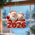 thumbnail image 5 of karymi 2026 News Year Christmas Decorations Christmas Acrylic Hanging Christmas Gifts Christmas Tree Decorations Car Decorations Christmas Outdoor Decorations Christmas Party Decorations, 5 of 7