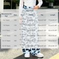 thumbnail image 5 of OGLCCG Girl's Leopard Print Pants Elastic Waist Wide Leg Cheetah Pants Lightweight Baggy Trousers Size 7-8, 5 of 5