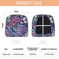 thumbnail image 3 of Pioneer Flower Seat Covers for Dining Room Chairs Set Of 6,Stretch Printed Washable Chair Seat Cover with Elastic Ties and Button,Removable Waterproof Couch Cushion Covers, 3 of 6