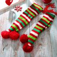 thumbnail image 5 of 2 piezas de bufanda de punto a rayas navideñas para perro, calentador de cuello de invierno para perro, disfraz de Navidad para mascotas, pañuelo para gato, cachorro, accesorios, XL, 5 of 5