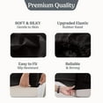 thumbnail image 6 of 14'' Deep Pocket Fitted Sheets 1800 Count Bed Sheets Brushed Fabric Fitted Sheet, 6 of 16