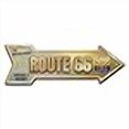 thumbnail image 3 of SignMission P-ARROW8-999637 Panneau Flèche Arizona Route 66 8 x 24 Po. de Large, 3 of 4