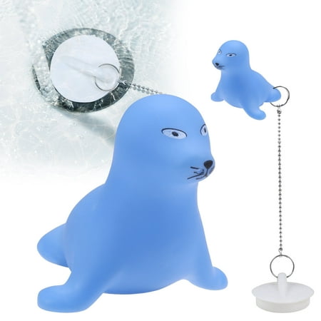 

TANGNADE Simple and durable Creative Animal Float Bath Plug Water Plugging Rubber Plug Creative Bathtub Sink