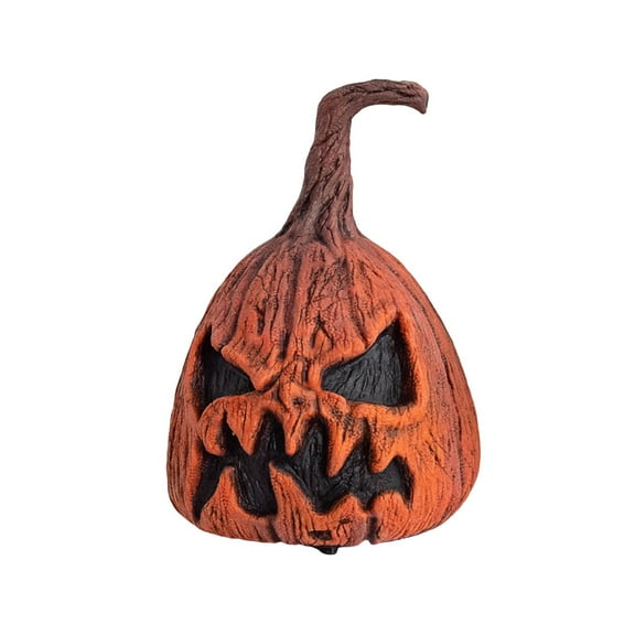 Glow-in-the-Dark Halloween Latex Pumpkin - Realistic Luminous & Sound-Activated Jack-O-Lantern Decor for Porch/Yard - Durable Non-Deformable Latex Material