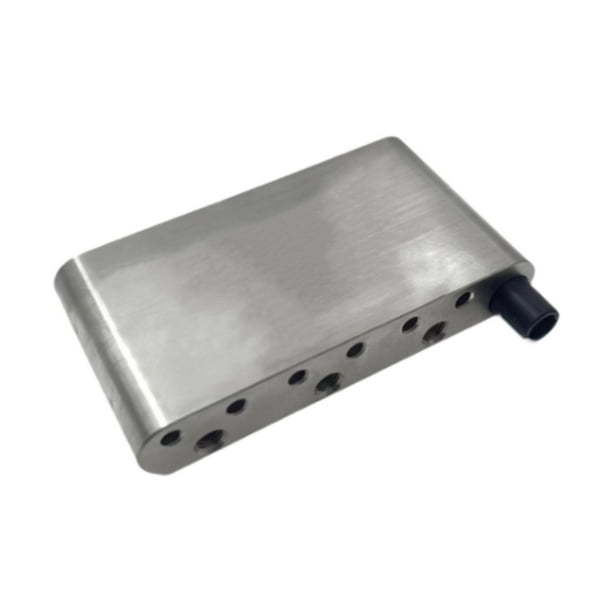 Bloque de puente de trémolo de guitarra, piezas, suministros de luthier, actualización, fácil instalación, reemplaza Acero inoxidable