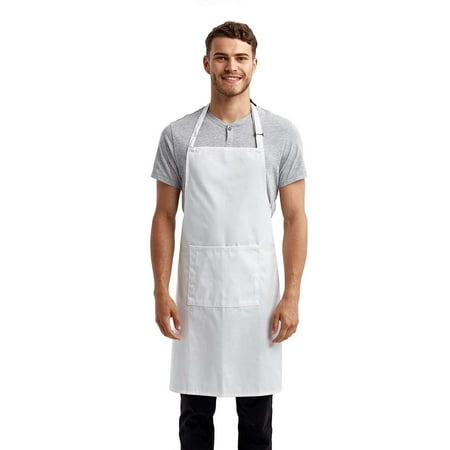 

Artisan Collection by Reprime RP154 Unisex Colours Sustainable Pocket Bib Apron