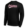 thumbnail image 2 of Men's Starter  Black Arizona Coyotes Tailsweep City Pullover Sweatshirt, 2 of 3