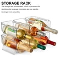 thumbnail image 3 of FitBest Stackable Red Wine Storage Rack Refrigerator Beer Storage Rack, 3 of 8