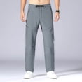 thumbnail image 4 of Men's Casual Daily Outdoor Beach Loose Lightweight Breathable Pants Gray, 4 of 9