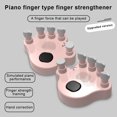 thumbnail image 1 of Finger exerciser,Sound Source With Siuke Button -slip Hand Posture Tool Piano Source With Silicone Hand Posture Tool Piano Built-in Sound Piano Hand Shape Hand Shape Hand 2pcs Piano Hand, 1 of 7