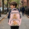 thumbnail image 6 of Jeiento Daisy School Backpack for Kids 17 Inch Lightweight School Bag, 600D Breathable with Multi-Pockets, Cartoon Bookbag for Elementary Ages 9-12, 6 of 8