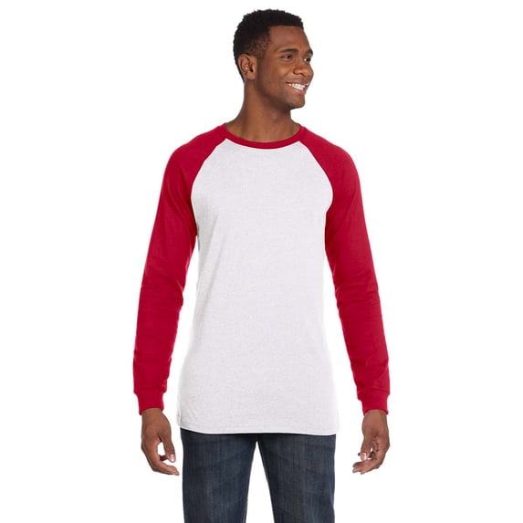 Bella Canvas 3000C Men's Long Baseball T-Shirt