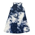 thumbnail image 2 of Débardeurs pour Femmes Athletic Works Mode Décontractée Sans Manches Robe d'Été Imprimée Col Rond, 2 of 4