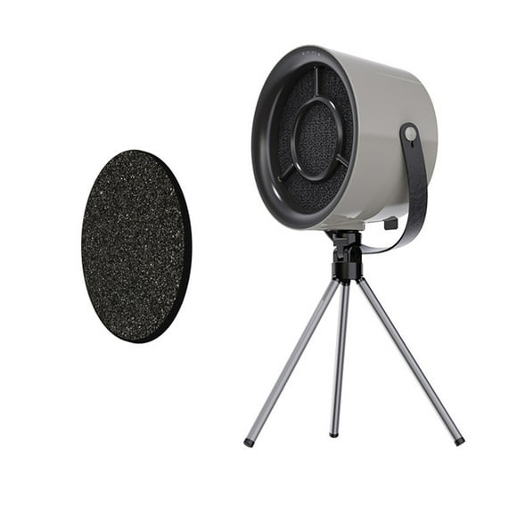 Campana Extractora de escritorio portátil Wosthever extractor portátil de tamaño pequeño Gris oscuro