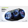 thumbnail image 2 of Parlante Bluetooth WorryFree Gadgets 200W con luces RGB y micrófono, 2 of 7