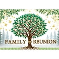 thumbnail image 3 of SUNOLIFE Family Reunion Backdrop Banner We are Family Background for Family Gathering Party Decorations 8x6ft, 3 of 3