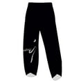 thumbnail image 3 of CLOOCL Harajuku Women's Trousers Lovely Cat Print Casual Pockets Black Pants Oversized, 3 of 6