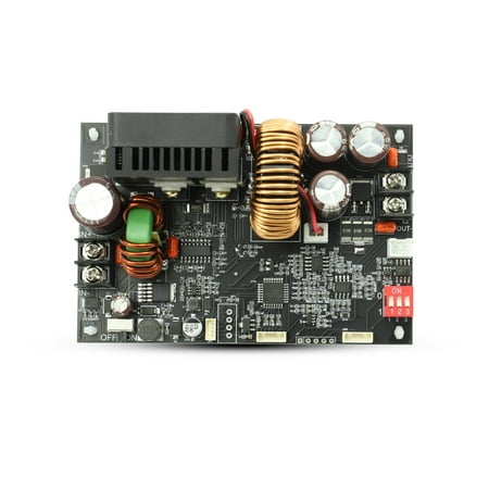 

Aibecy LCD Display Adjustable Direct Current Stabilized Voltage Power Supplys Base Plate Constant Voltage and Constant Current 20A 1200W Step-down Module Base Plate