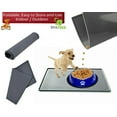 thumbnail image 2 of Large Silicone Pet Food Mat by Mr. Peanut's, 23.5x15.5”, 2 of 9
