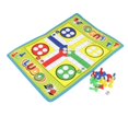 thumbnail image 2 of Juego de Ludo Plegable de Cuero PU Zulema Juego de Mesa de Niños, 2 of 8