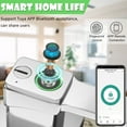 thumbnail image 2 of Smart Fingerprint Door Lock with Handle Electronic Biometric Digital Knob App, 2 of 10