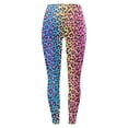 thumbnail image 5 of WAYUTE Womens Leggings High Waisted Printed Training Exercise Stretchy Fit Trendy Yoga Trousers for Daily Wear L, 5 of 5